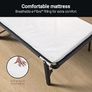 Compact Folding Bed with Comfort Mattress, Single Image 7