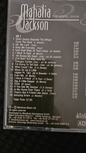 Malahia Jackson - The Gospel Queen. 2 CD.