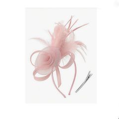 Lovely Pink Hair Accessories - clip on & headband