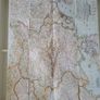 2 Old Maps Germany and Atlantic Ocean Image 8
