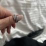 silver Ti Sento ring Image 5