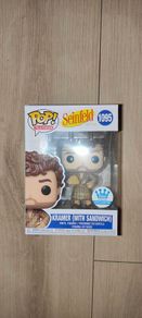 Funko Pop Seinfeld Kramer with sandwich