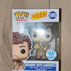 Funko Pop Seinfeld Kramer with sandwich