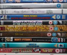 Monty Python John Cleese DVD Bundle Fawlty Towers Life of Brian Holy Grail, Time Bandits