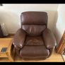 3 piece leather recliner sofa Image 3