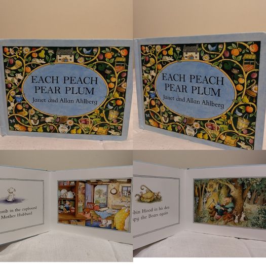 Each peach pear plum by Janet & Allan Ahlberg Classic board book
