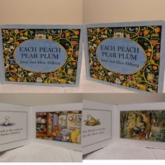 Each peach pear plum by Janet & Allan Ahlberg Classic board book