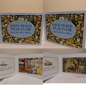 Each peach pear plum by Janet & Allan Ahlberg Classic board book