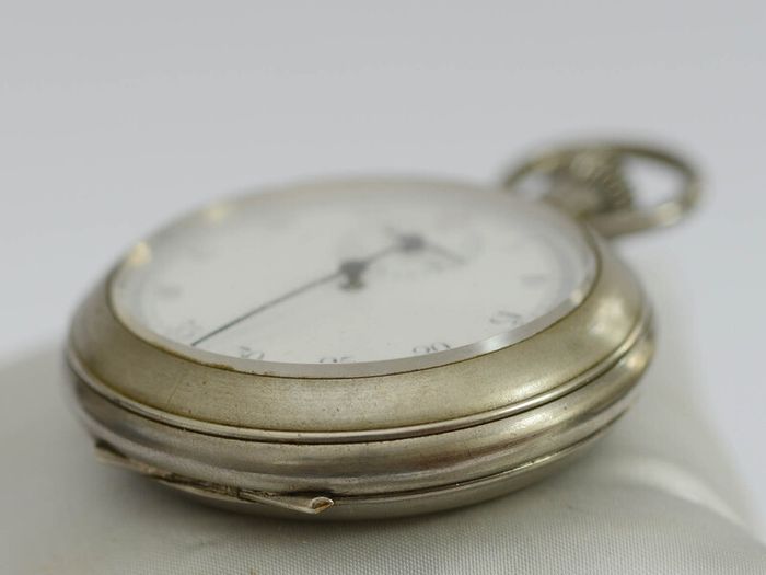 Vintage Swiss Mechanical 1/5 Second Stopwatch