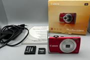 Canon PowerShot A2600 16MP Digital Camera Red - Boxed - Full Kit
