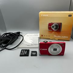 Canon PowerShot A2600 16MP Digital Camera Red - Boxed - Full Kit