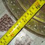 A Decorative Antique Large Hand-Engraved  Islamic or Middle Eastern Brass Tray Image 7