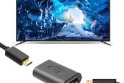 2 X Larryjoe DisplayPort UHD v1.2 4K@60Hz Female/Female Extension Coupler/Adapter (Brand New/Warranty)