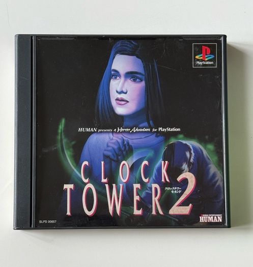 Clock Tower 2 (PS1 Japanese Import NTSC-J) - CIB w/ Manual & Promo Insert | Human Entertainment