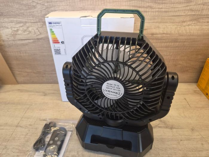 Wireless Fan, 20000mAh, with remote, Rechargeable Battery Fan with Stepless Wind Speed, Rechargeable