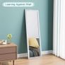 NEW SALE | Over Door Mirror Full Length, 110 x 33cm Wall Mounted Mirror Door Hung Mirror for Bathroom/Bedroom/Wardrobe - Toughened Glass Image 4