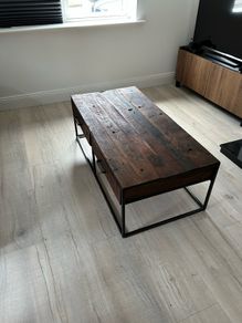 Coffee Table, Industrial