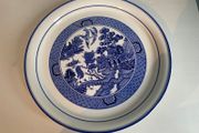 ARKLOW Fabulous collectors large 10.5 inch willow pattern plate