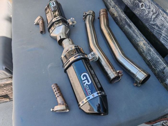 Hayabusa gen 2 exhausts