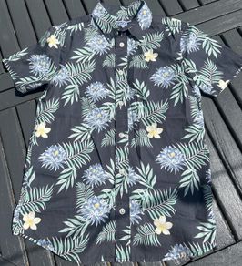 Jack & Jones Grey Print Design Shirt - Size 152cm/Age 1
