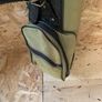 Kids green golf bag w strap and raincover Image 4
