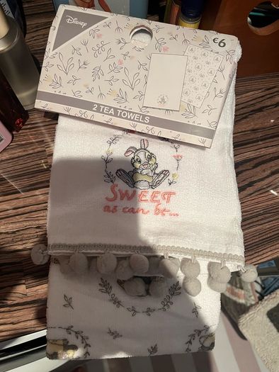Bambi 2 tea towels