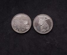 West Germany ( BRD ) 2 Commemorative 5 Deutsche Marks - 1985 - 1986