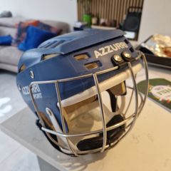 Kids hurling or camogie helmet