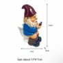 Funny dwarf statue for garden Image 3