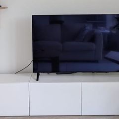Besta Cabinets set of two