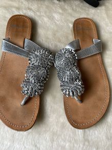Monsoon Sandals Flats Size 40 Leather