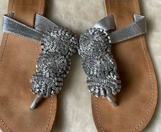 Monsoon Sandals Flats Size 40 Leather