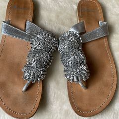 Monsoon Sandals Flats Size 40 Leather