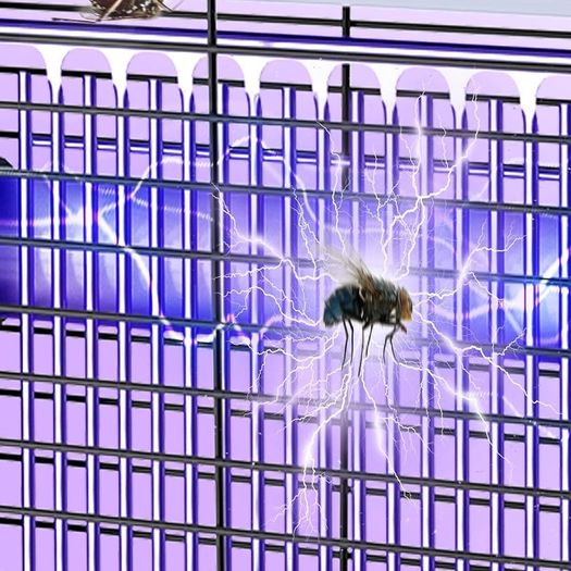NEW SALE | 3200V Electronic Insect and Fly Killer,USB Plug Powerful Fly Trap Bug Zapper Indoor Outdoor,Fly Zapper Attracting Mosquito with UV Light for Kitchen,Home,Indoor Garden Yard