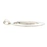 925 Vintage Sterling Silver & Mother of Pearl Pendant Image 6
