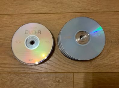 DV+R & DVD-R discs