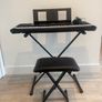 Yamaha PSR -E273 Keyboard with stand and stool Image 2