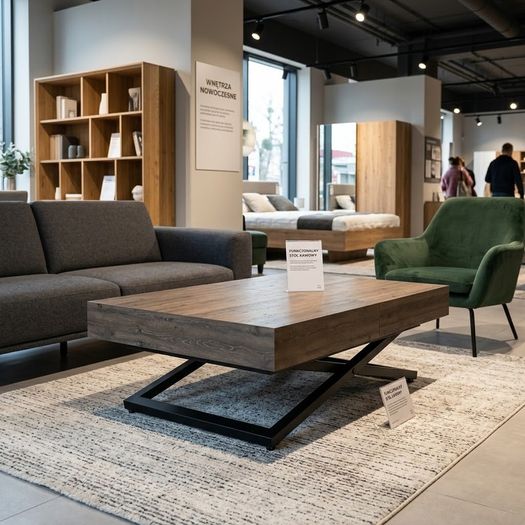 SANNA 2-in-1 Transforming Table | Height-Adjustable & Extendable Coffee to Dining Table
