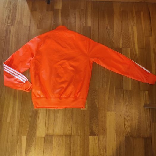 Adidas Originals x Pharrell Williams Orange Track Top Jacket (M)