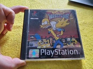 The Simpsons Wrestling PlayStation1 Ps1 PlayStation2 Ps2 Games Original