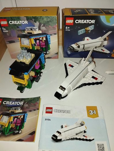 Lego Creator 3-in-1  Vehicles & Space Shuttle Lot