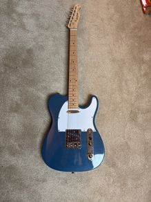 Tele style electric guitar