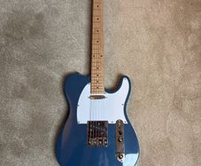 Tele style electric guitar