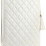 New Ipad 3 / 2 Alesha Quilted Leather Case Cover REDUCED  Black , Cream By Covert Image 7