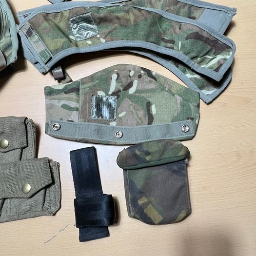 JobLot MTP Mk4 Osprey Body Armour Brassards, Collars, Shoulder Pads, Pouches