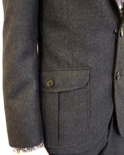 Gibson London'Hunter' Retro Mod Tailored Blazer