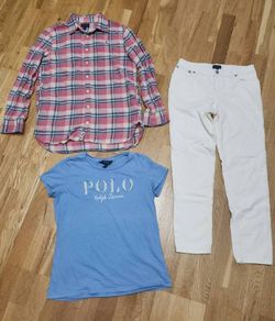 Polo Ralph Lauren Kids clothes bundle for Girls - Size 16 / Junior XL / CN 155-160 - 3 items