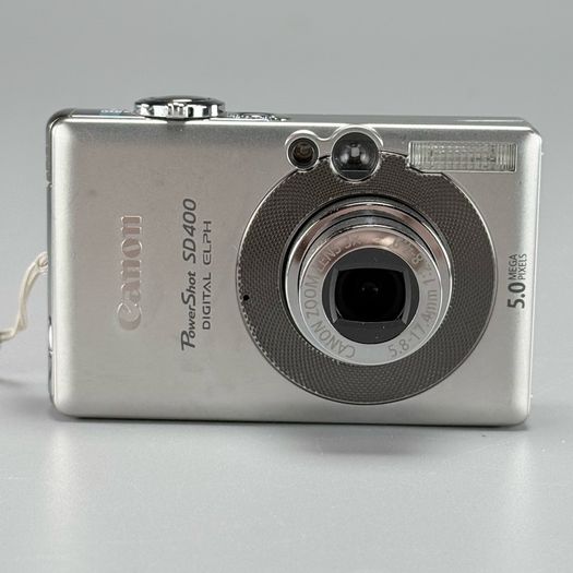 Canon Powershot SD400 5MP Digital Elph  Ultra Compact Camera