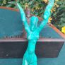One of One abstract female bronze Image 4