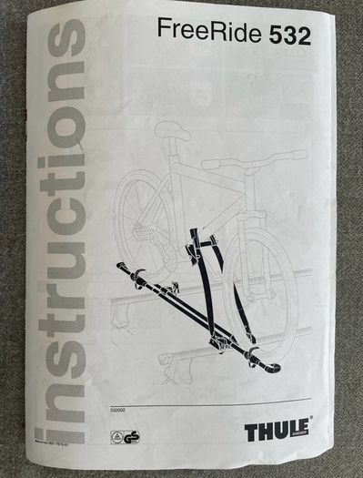 THULE FreeRide 532 Roof Bike Carrier